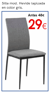 Silla de respaldo alto Hervide