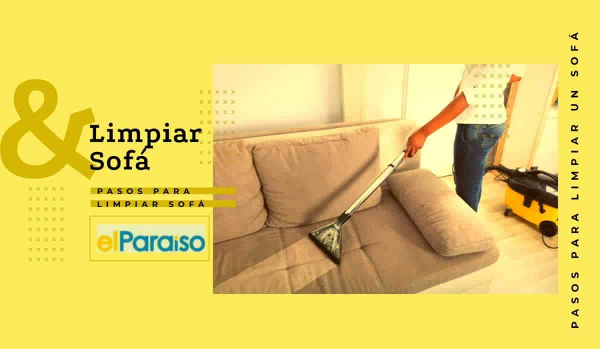 Cómo limpiar sofás y tapicerías como un profesional