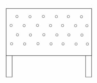 Esquema cabecero cama | muebleselparaiso