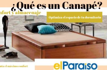 Banner Qué es Canapé Abatible | Muebles El Paraíso