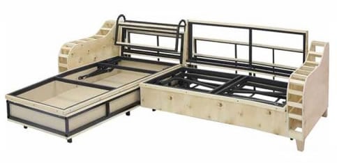 Estructura de un Sofá Cama | Muebles El Paraíso - Bilbao