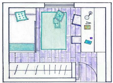 Plano armario para habitación juvenil | Muebles El Paraiso Bilbao