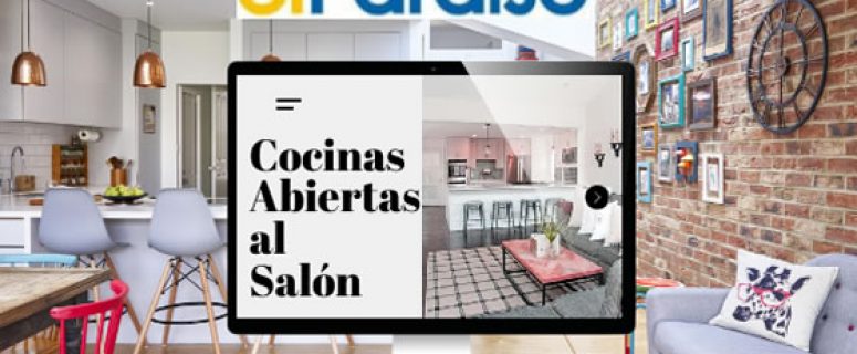 Banner Cocinas Abiertas al Salón | Muebles El Paraíso - Bilbao - Vizcaya