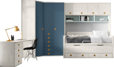 Dormitorio juvenil completo